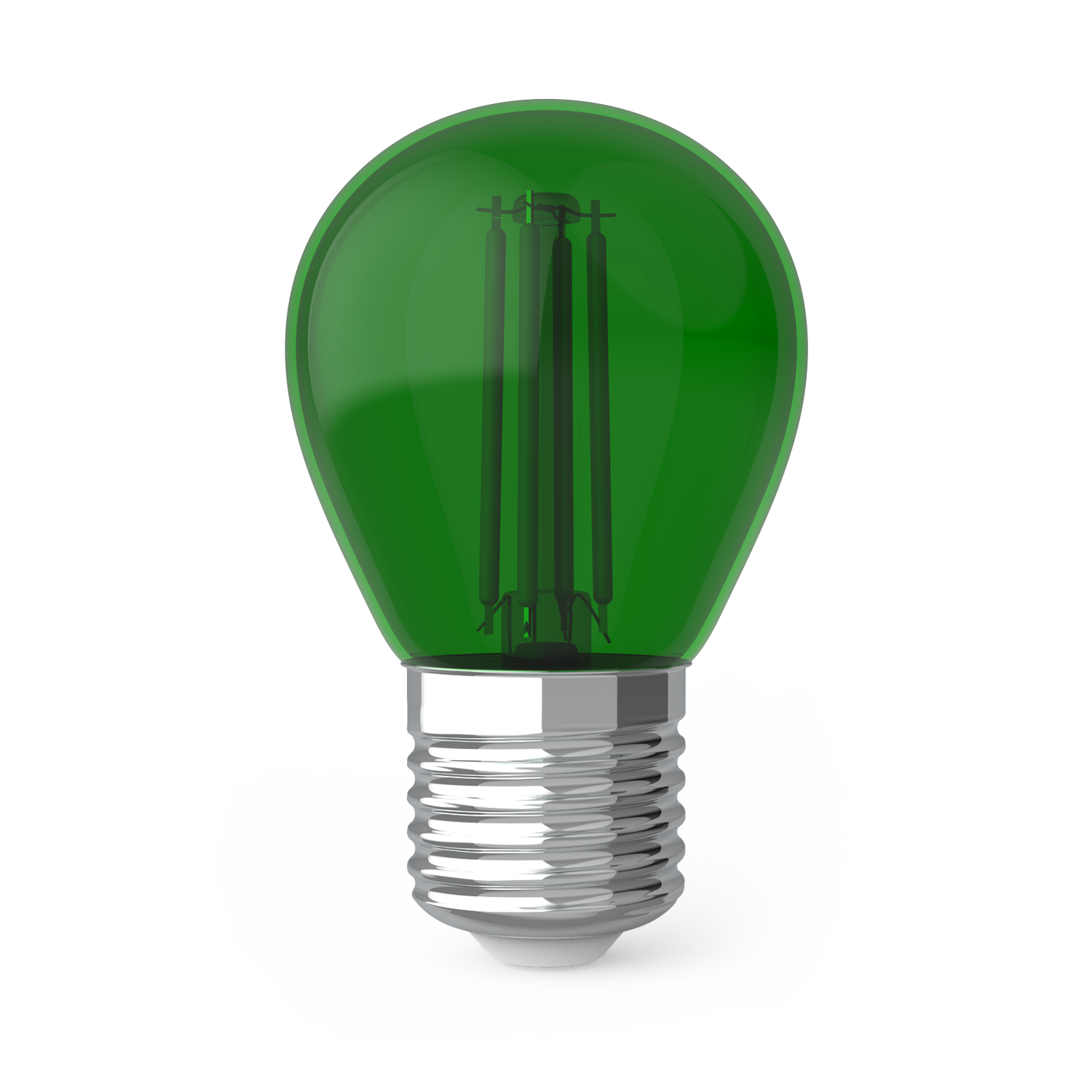 Лампа Gauss Basic Filament Шар 4W 220lm Е27 green LED 1/10/50