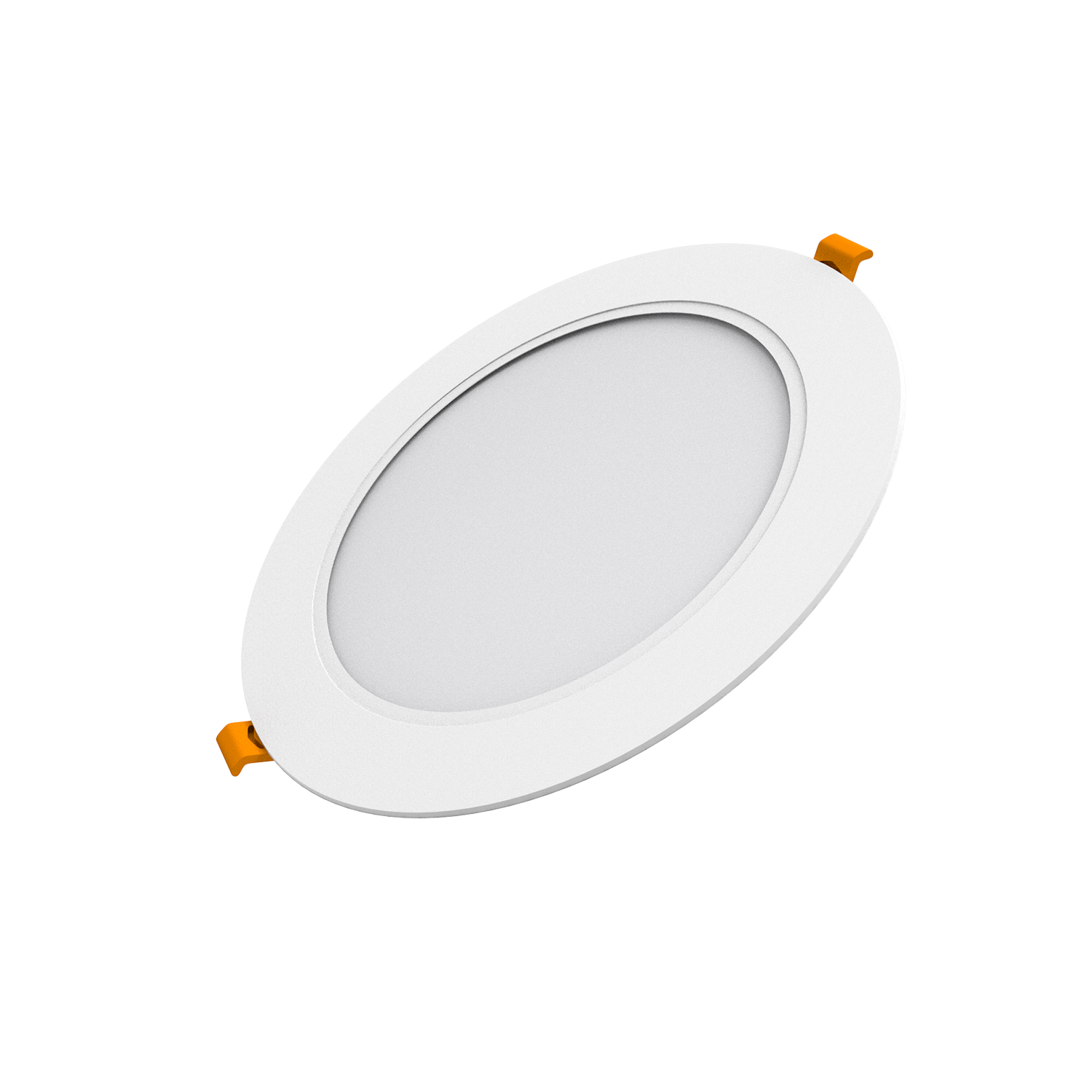 Светильник Gauss Basic Downlight круг 12W 1000m 4000K 170-260V IP20 145*26 белый LED 1/60