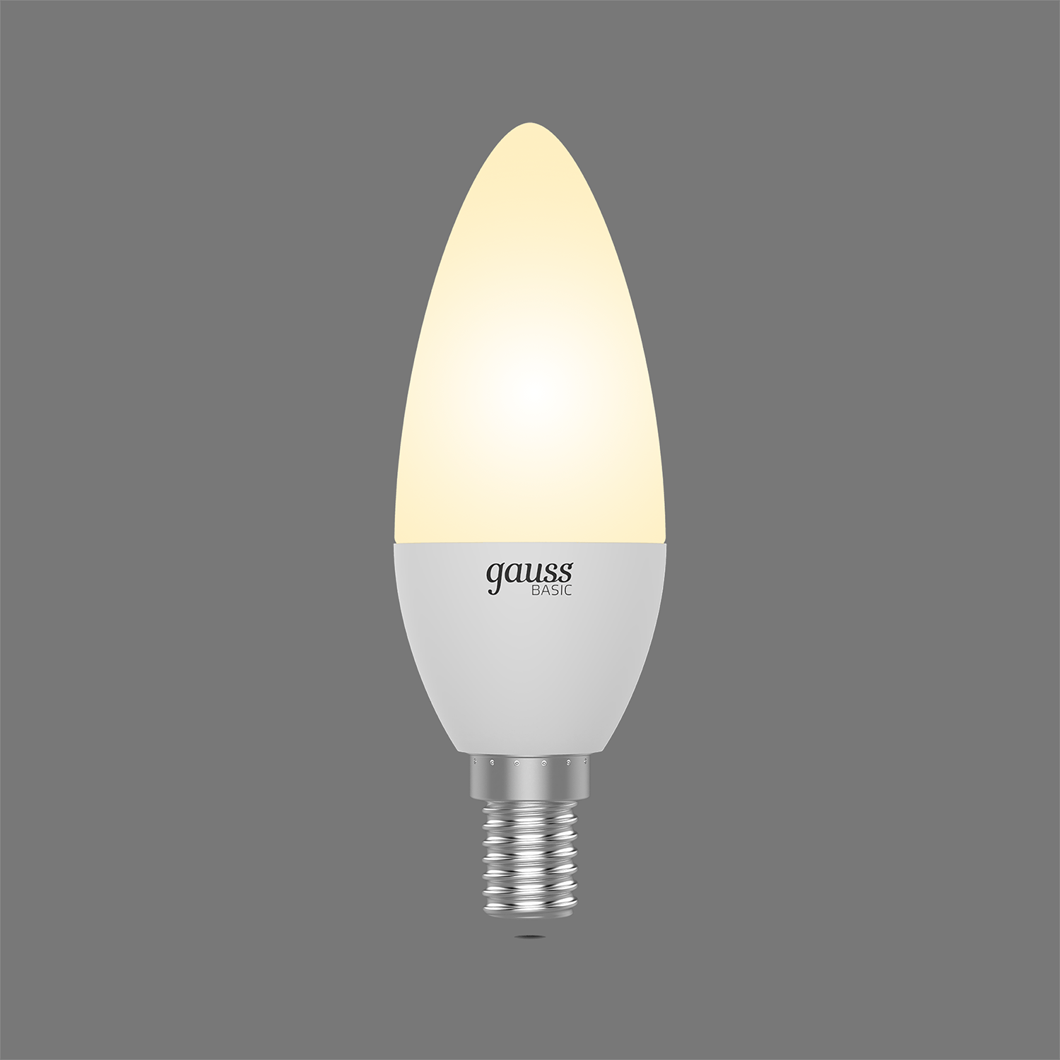 Лампа Gauss Basic 5.5Вт 410Лм 3000К E14