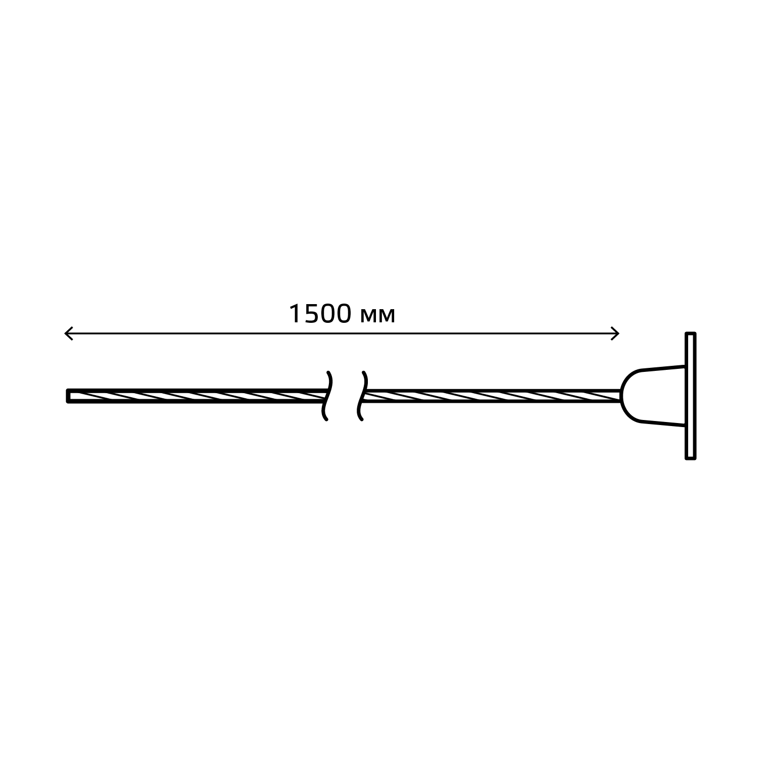 Комплект тросовых подвесов (2шт. по 1,5м)