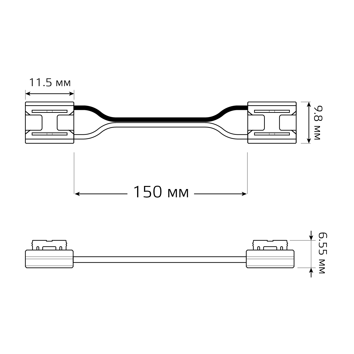 Набор коннекторов Gauss COB