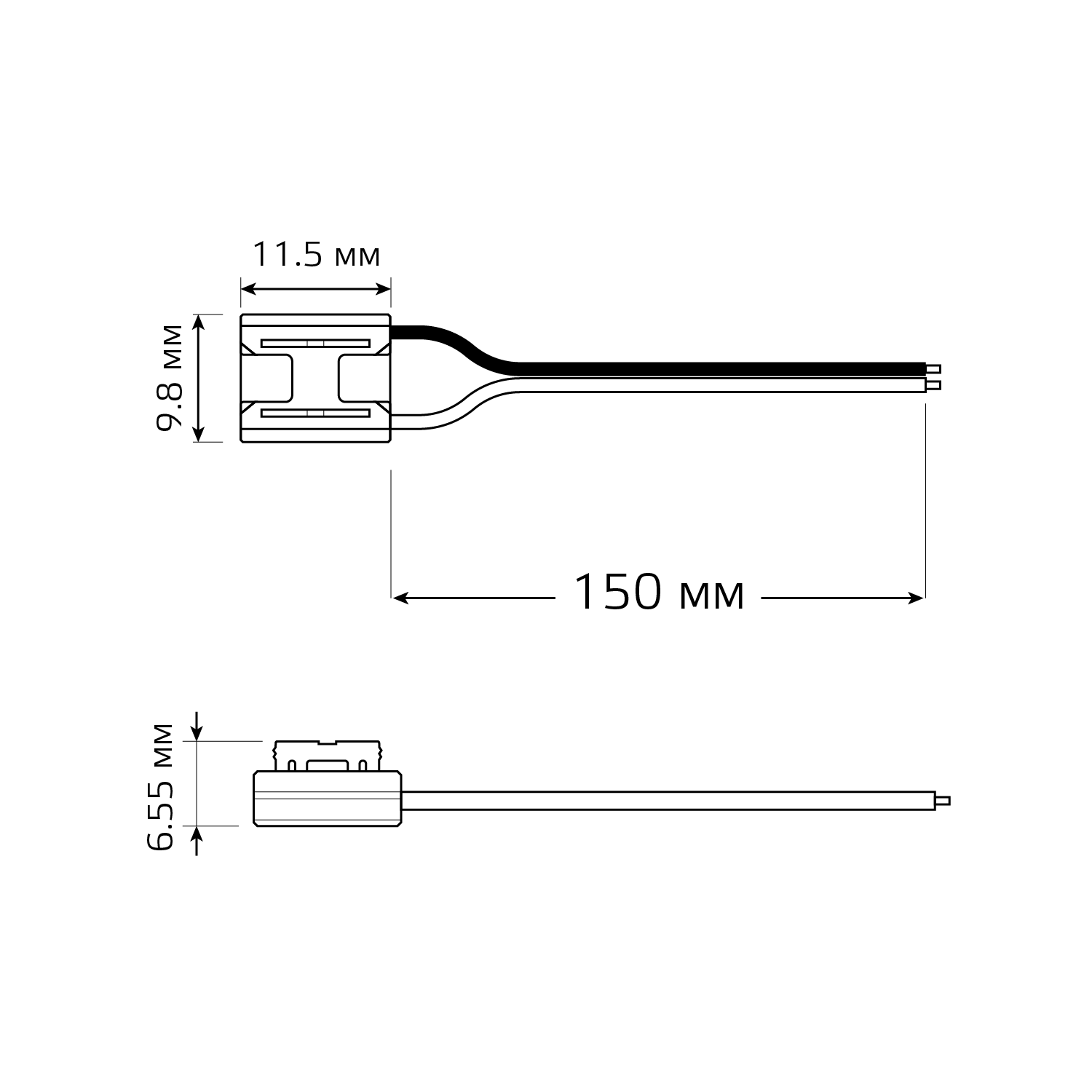 Набор коннекторов Gauss COB