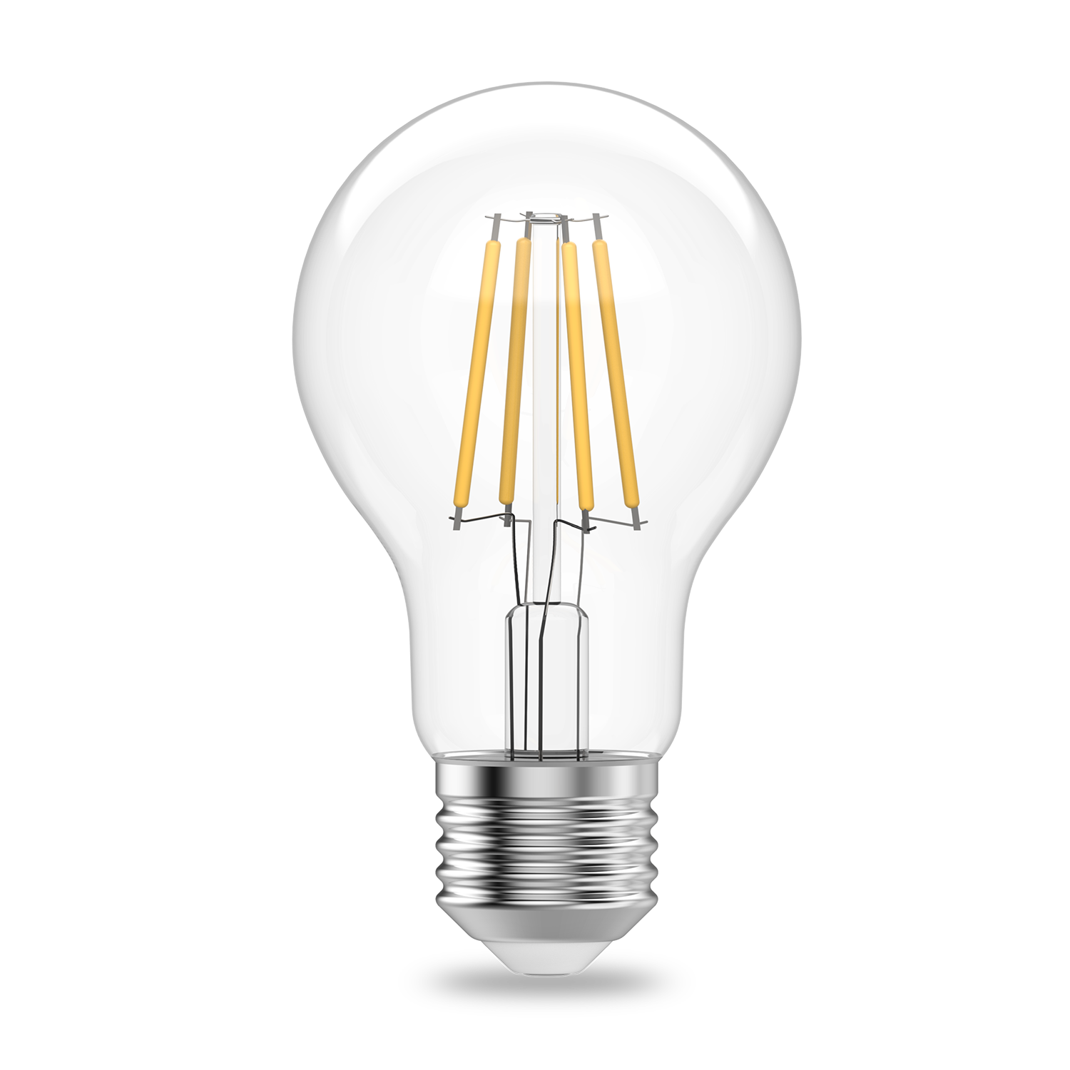 Лампа Gauss Filament Elementary А60 7W 560lm 4100К Е27 LED 1/10/50