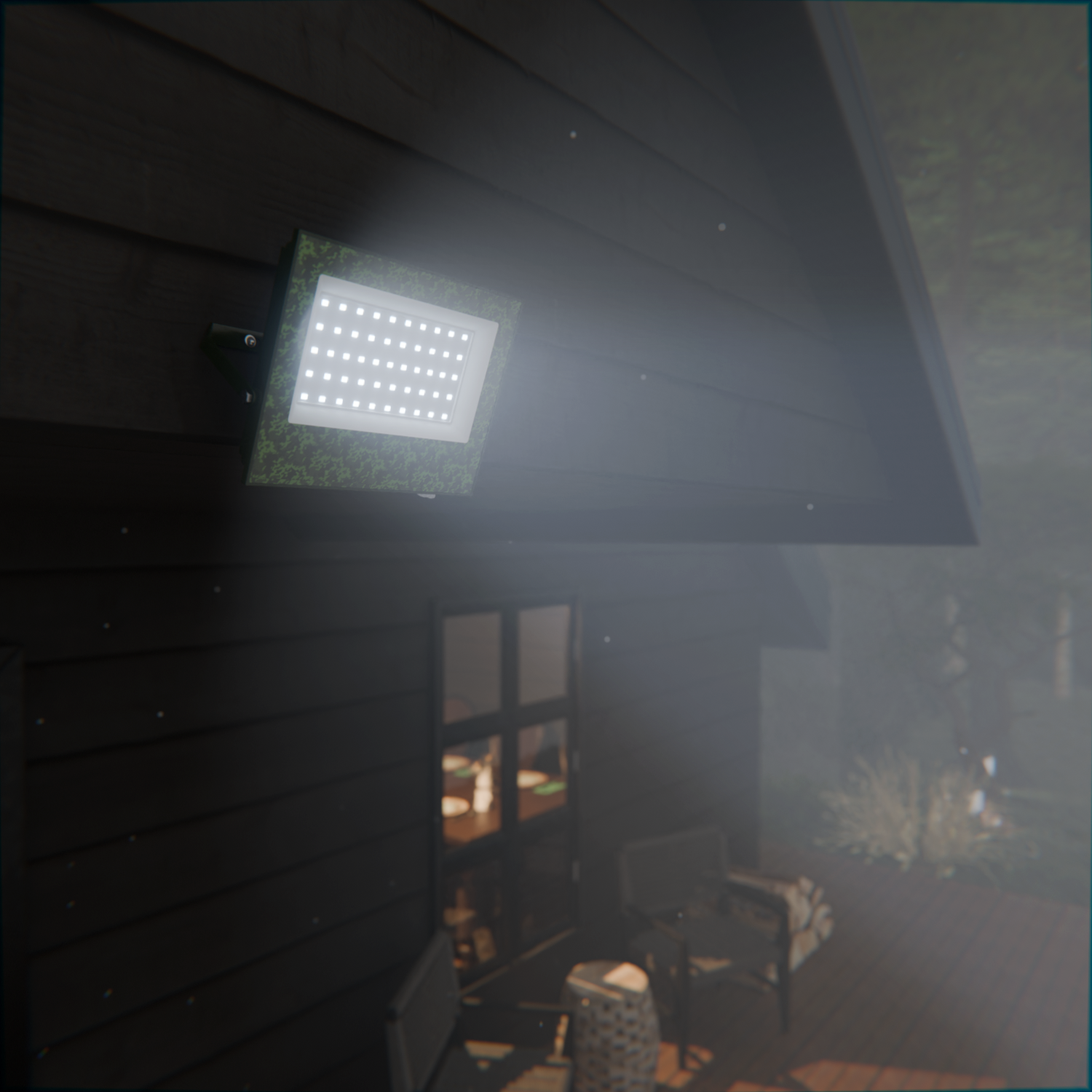 Прожектор Gauss Elementary хаки 50Вт 4500Лм 6500К IP65