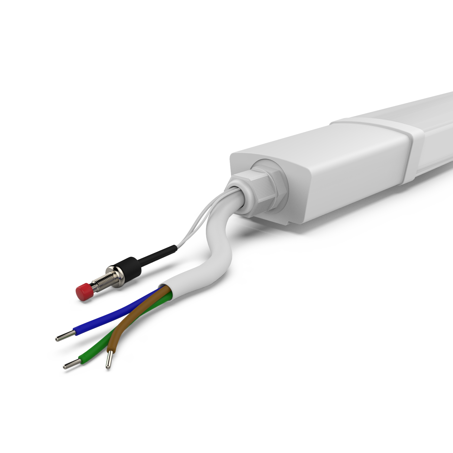 Св-к LED Gauss IP65 1035*39*31,5мм 18Вт 1800lm 6500К ULTRACOMPACT линейный матовый с БАП 90 мин 1/20