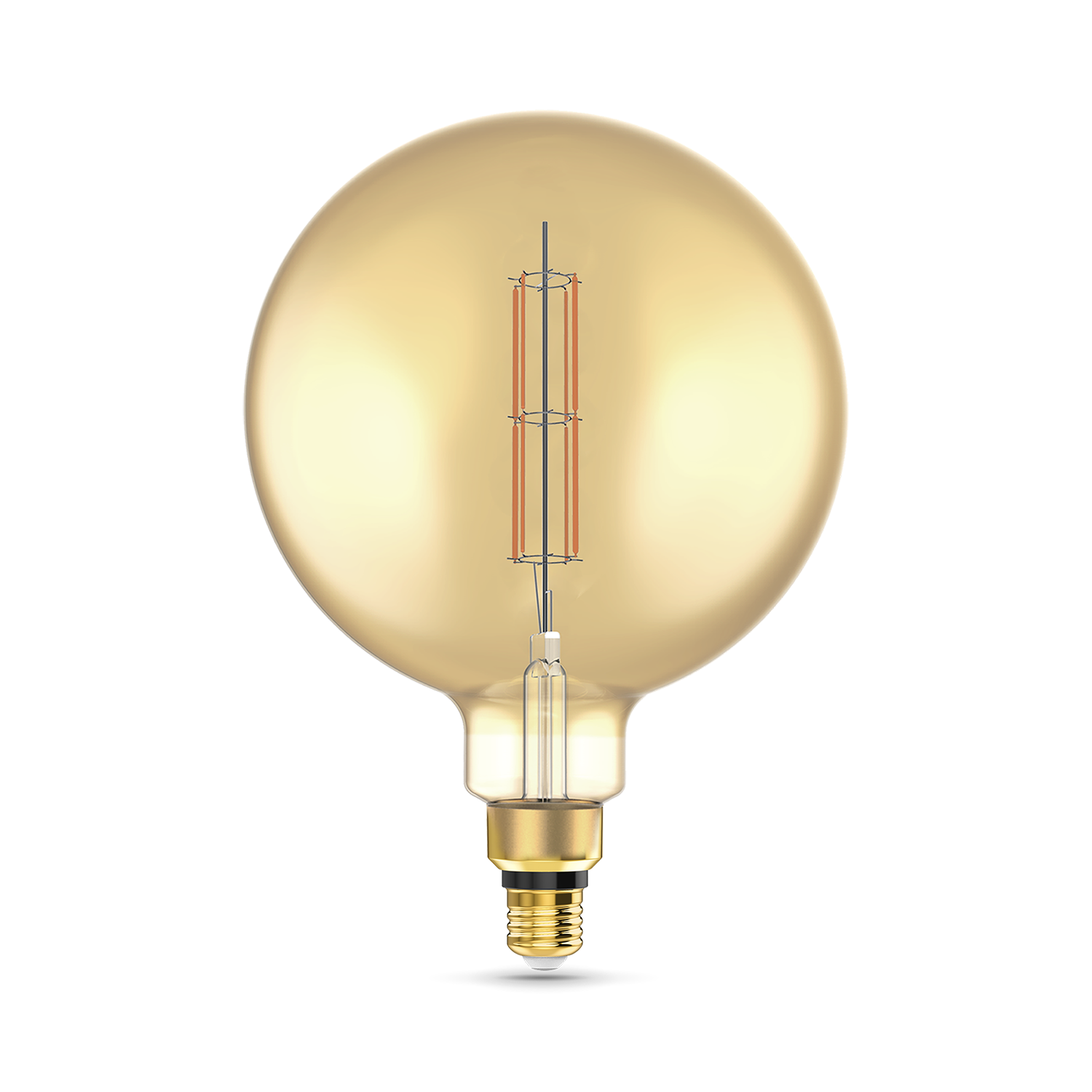 Лампа Black Filament Vintage Gold Шар